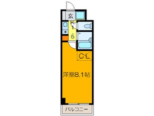 メゾンド－ルヤマヒデ参番館の物件間取画像